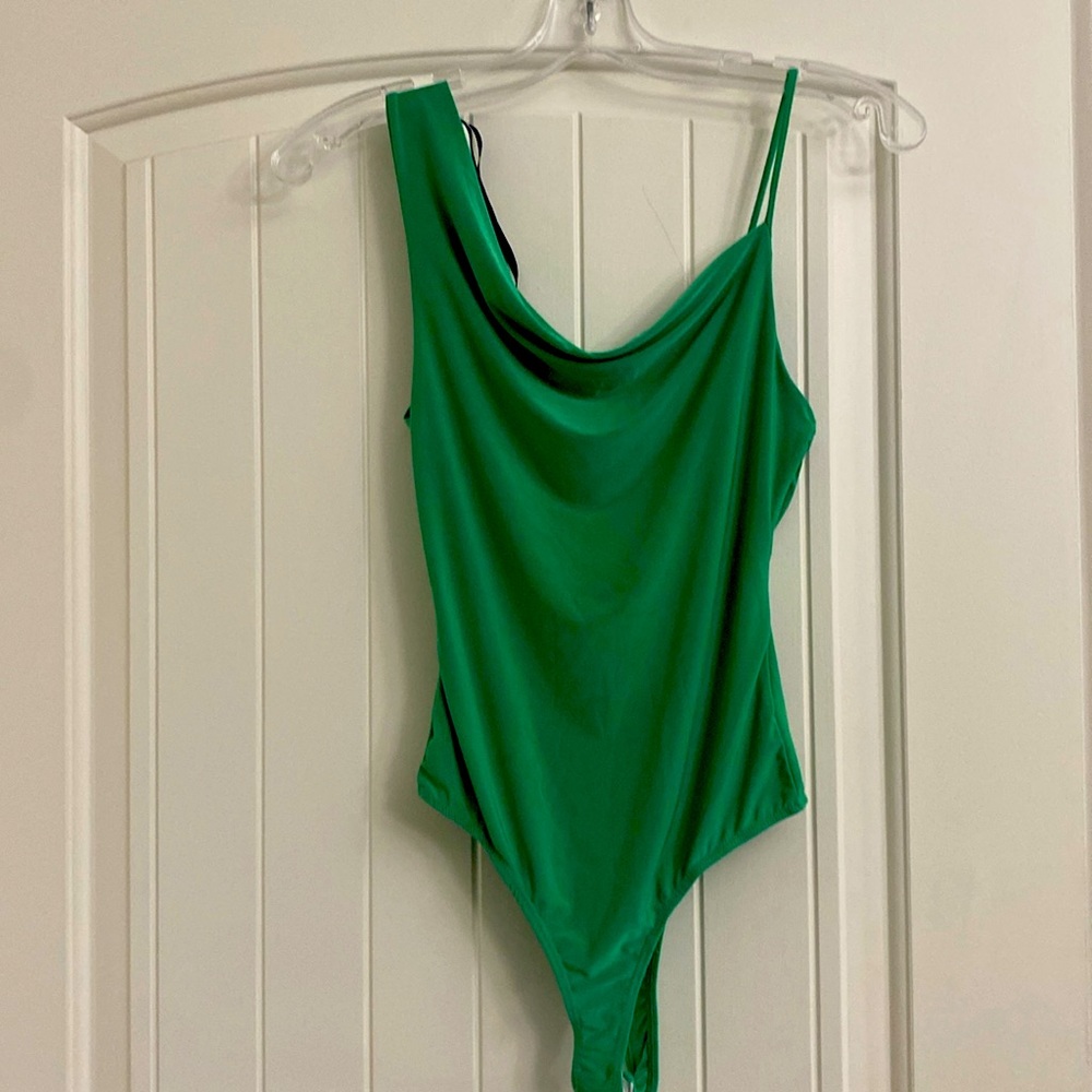 21 Saints Green Bodysuit